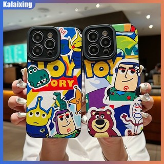 Ốp Điện Thoại Da Mềm Họa Tiết Toy Story Cho IPhone 14Plus 14Pro Max 13 12 11 Xs Max Xs Xr 7 8 Plus