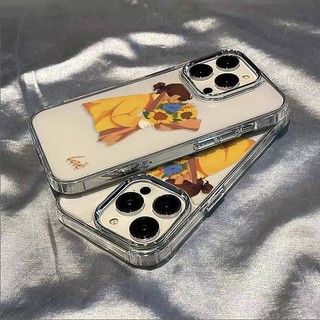 Bouquet Female 14Promax Apple 13 Phone Case Iphone12 Soft 11 Simple Ins Style 7/8plus Drop-Resistant FMjM