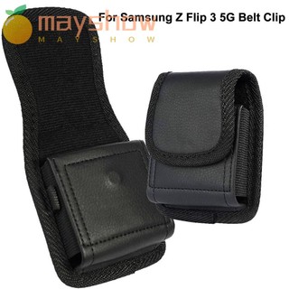 Ốp Điện Thoại Bằng Vải Oxford Có Kẹp Thắt Lưng Dành Cho Samsung Z Flip 3 5G