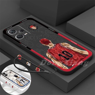 Ốp Điện Thoại Họa Tiết Hoạt Hình Sakuragi Hanamichi Cho Xiaomi Poco X5 5G F3 F4 GT M3 Pro X3 NFC Note9 9S 8 7 10 Pro