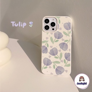 Ốp Điện Thoại TPU Mềm In Hình Hoa Tulip Cho IPhone 11 14 Pro Max 13 Pro Max 12 IPhone X XS XS Max XR 7 8 Plus