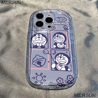✅Ốp Điện Thoại Mềm Trong Suốt Chống Sốc In Hình Doraemon Cho Iphone xs 13 / 8p / 12xr11 promax 14 7 C9W8