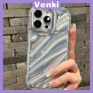 VENKI - Dành Cho iPhone 14 Pro Max Ốp Lưng iPhone Ốp Lưng Điện Thoại Trong Suốt Phản Quang Laser Ốp Lưng TPU Mềm Túi Khí Đơn Giản Chống Sốc Tương Thích Với iPhone 13 Pro max 12 Pro Max 11 xr xs max 7 8Plus