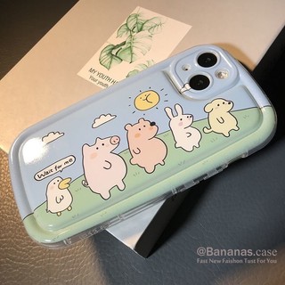 Ốp Điện Thoại Mềm In Hình Chú Heo Hoạt Hình Cho iPhone 14 Plus 14 13 12 11 Pro Max X Xr Xs Max 7 8 6 6s Plus