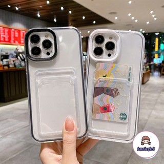 Ốp Điện Thoại TPU Mềm Dạng Ví Đựng Thẻ Sang Trọng Cho IPhone 11 14 Pro Max 13 Pro Max 12 X XS XS Max XR 7 8 Plus
