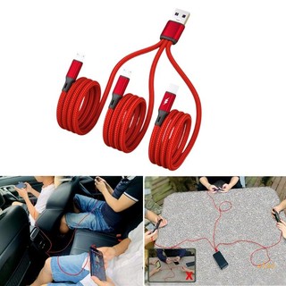Dây Cáp Sạc Nối Dài USB Type-C 1 Sang 3 Cổng Micro USB Cho Máy Tính Bảng / Điện Thoại