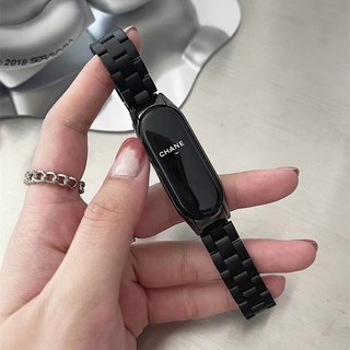 Dây Đeo Inox Cho Đồng Hồ Thể Thao Mi Band 8 7 6 5 Miband4 Miband5 Xiaomi Mi Band 4 3 5 6 7 8