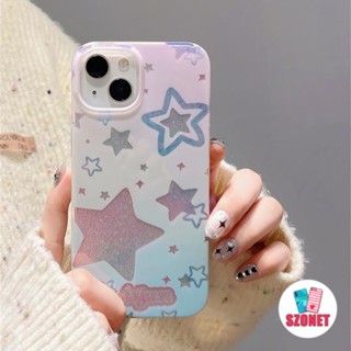 Ốp Điện Thoại Mềm Chống Sốc Chống Rơi Màu Gradient Lấp Lánh Cho iPhone 14 13 12 11 Pro Max 14 Plus