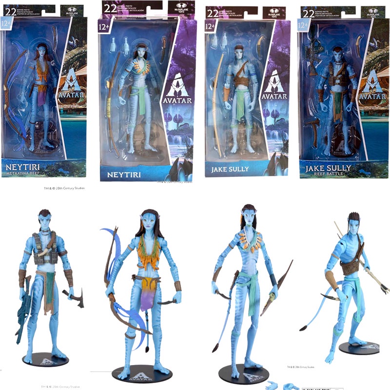Mcfarland avatar the way of water jake sully neytiri action figure model doll