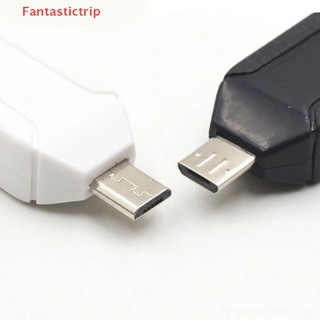 Đầu Đọc Thẻ Nhớ 2 Trong 1 OTG Sang USB OTG Cho Điện Thoại / Máy Tính Mới