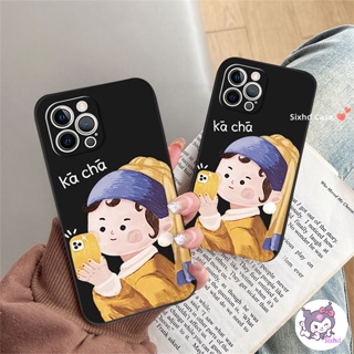 Ốp Lưng iPhone 8 7Plus X Xs Xr For iPhone 11 14 13 12 Pro Max SE2020 Xs Max 6 6s Plus sixhd Ốp Điện Thoại Silicone Mềm Chống Sốc In Hình Cho