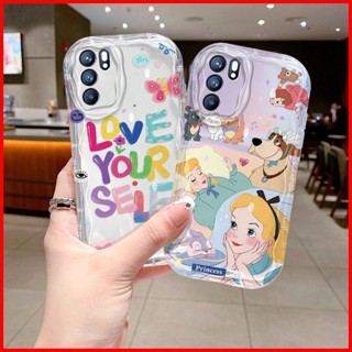 ốp lưng OPPO A16 Ốp Điện Thoại tpu Dẻo Trong Suốt Họa Tiết Love your seif Dễ Thương Chống Rơi Cho OPPO A16 4G TYNY