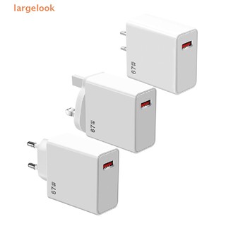 1 Cốc Sạc Nhanh 67W EU / US QC 5.0 5A Cho Điện Thoại