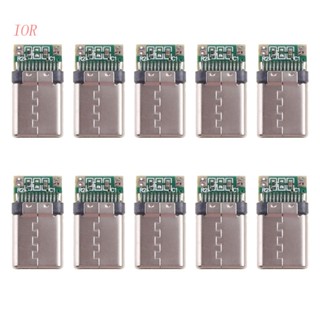 Bộ 10 Ổ Cắm Chuyển Đổi USB Tốc Độ Cao Cho Điện Thoại / Máy Tính Bảng / Laptop