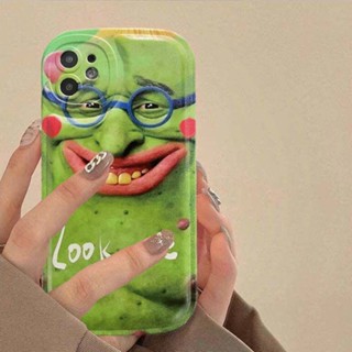 Funny Ugly Iphone14 Phone Case Apple 11/12/13/Xs/XR Internet Hot Shatter-Resistant Couple Personality Couple 2kUx