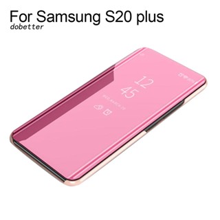 Ốp Điện Thoại Nắp Lật Tráng Gương Cho Samsung Galaxy S20 Plus Ultra