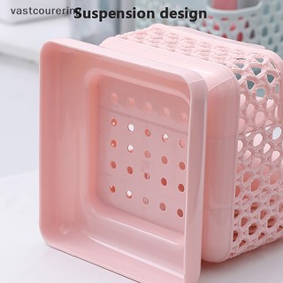 Vast Hộp Đựng Bút Mỹ Phẩm Điện Thoại Mỹ Phẩm Để Bàn Ba Tầng al Khoét Rỗng