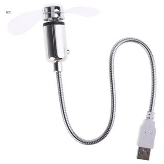 Quạt Làm Mát Mini USB Linh Hoạt Gắn Cổ Ngỗng Cho Máy Tính Bàn / Laptop / Notebook