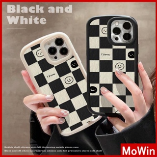For iPhone 14 Pro Max iPhone Case Matte TPU Soft Case Black Beige Shockproof Protection Camera Smiley Chess Board Compatible with iPhone 13 Pro max 12 Pro Max 11 xr xs max 7Plus