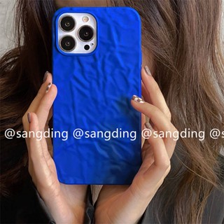 Ins Klein Blue Iphone14pro Max Apple 13 Phone Case 12/11 Soft Case Xr/Xs Tide Xsmax 5kaO