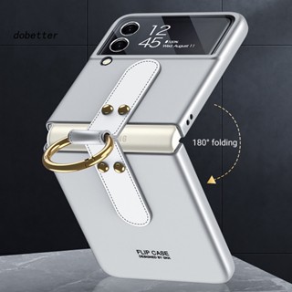 Ốp Điện Thoại Cứng Chống Sốc Có Vòng Đỡ Gập Lại Được Cho Samsung Galaxy Z Flip3