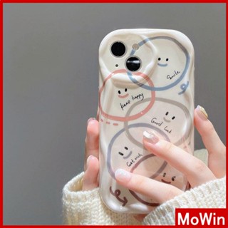 For iPhone 14 Pro Max iPhone Case 3D Curved Edge Wave Milky WhiteTPU Airbag Shockproof Camera Cover Cute Smiley Bear Compatible For iPhone 13 Pro max 12 Pro Max 11 xr xs max 7 Plus