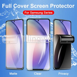Miếng Dán Hydrogel Mềm Nhám Bảo Vệ Màn Hình Chống Nhìn Trộm Cho Samsung Galaxy A54 A34 A24 A14 A73 A53 A33 A23 A13 A72 A52 A32 A22 A12