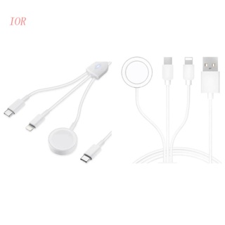 Cáp Sạc Đồng Hồ Thông Minh 3 Trong 1 Cổng USB Type C