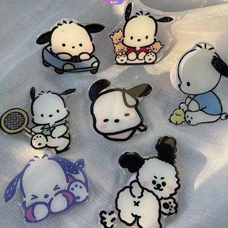 Khuôn Silicon Họa Tiết Hoạt Hình Sanrio Pochacco Để Bàn Làm Giá Đỡ Điện Thoại Di Động DIY