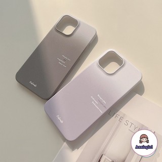Ốp Điện Thoại Cứng Màu Xám Nhạt Thời Trang Cho IPhone 11 14 Pro Max 13 Pro Max 12 X XS XS Max XR 7 8 Plus