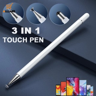 Bút Cảm Ứng 3 Trong 1 Đầu Mảnh Cho Điện Thoại Android IOS Tablet