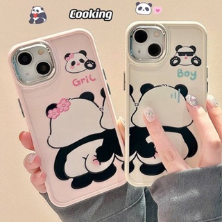 New Chinese Style Panda Couple Iphone14 Phone Case 12 Advanced Sense 11 Apple 13 Drop-Resistant Stain-Resistant Cute cpiN