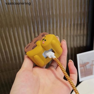 Ốp Điện Thoại Silicone Mềm Hình Gấu Bánh Quy 3D Cho iPhone 18 / 20W