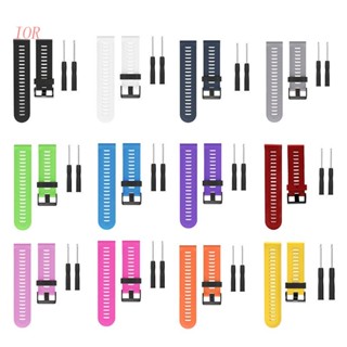 Dây Đeo Thay Thế Bằng Silicone Mềm Bền Bỉ Chống Nước Cho Đồng Hồ Thể Thao Thông Minh Fenix 3