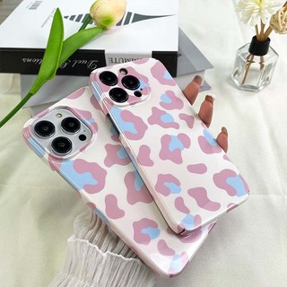 Ốp Điện Thoại Cứng In Hình Báo Hồng Cho Iphone 12Promax 11 14 13Xs DNW4