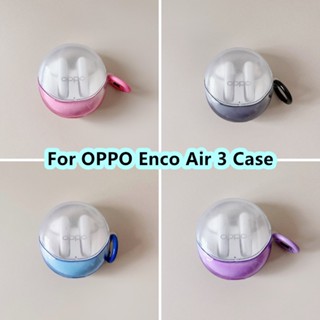 Ốp Điện Thoại Mềm Trong Suốt Màu Gradient Lấp Lánh Cho OPPO Enco Air 3 OPPO Enco Air 3