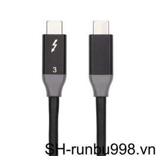 Cáp Sạc Nhanh PD3 0 100W Type-C 5K Hỗ Trợ Máy Tính Bảng Gen2 USB4 0 40Gbps 60Hz