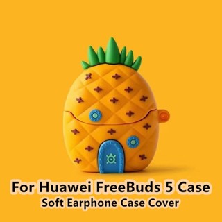 Ốp Điện Thoại Mềm Họa Tiết Hoạt Hình Hợp Thời Trang Cho Huawei FreeBuds 5 Huawei FreeBuds 5