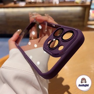 Ốp Điện Thoại TPU Mềm In Hình Máy Ảnh Màu Tím Cho IPhone 11 14 Pro Max 13 Pro Max 12 IPhone X XS XS Max XR 7 8 Plus