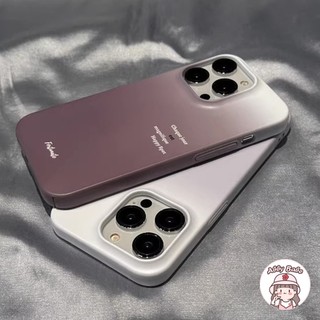 Ốp Điện Thoại Cứng Viền TPU Dẻo Màu Gradient In Chữ Độc Đáo Chống Bụi Bẩn Cho IPhone 14 Pro Max IPhone 11 IPhone 12 11 Pro Max X XS XR
