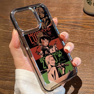 Ốp Điện Thoại Trong Suốt Họa Tiết One Piece Cho iphone 14 11 13 12 X XS Pro Max xr Mini xr 7 8 Samsung Galaxy S23 S22 ultra plus