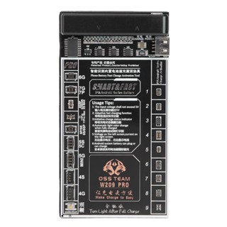 Thiết Bị Kiểm Tra Pin Sạc Nhanh W209 Pro Cho Điện Thoại iPhone Android