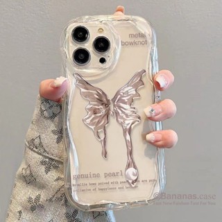 Ốp Điện Thoại Dẻo Trong Suốt Họa Tiết Bươm Bướm Cho iPhone 14 Plus 14 13 12 11 Pro Max X Xr Xs Max 7 8 6 6s Plus