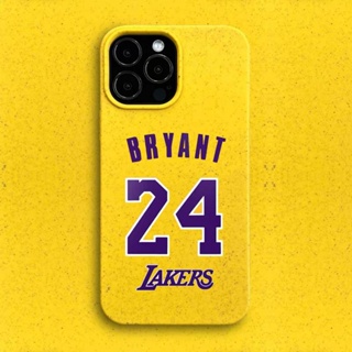 Kobe Phone Case Apple 13 All-Inclusive Drop-Resistant 14promax Degradable Phone Case Apple 11 Soft Case 12pro liwC