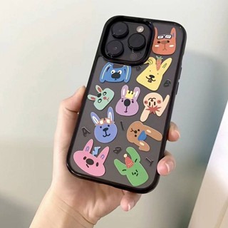 Funny Rabbit Iphone14pro Phone Case 11 Acrylic 12 Apple 13 Drop-Resistant Xr/Xs Transparent 7P/8P OZ9V