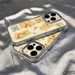 ✅Ốp Điện Thoại Mềm Đơn Giản Chống Sốc Cho iPhone 14Pro Plus 7 Max 14 Pro Max1281311Ốp Điện Thoại Hình Winnie the Pooh Cho Apple Iphone