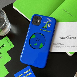 Little Dinosaur Earth Suitable for Iphone11 Apple 12promax Phone Case 78plus Candy Color XR Soft 13 kXWe