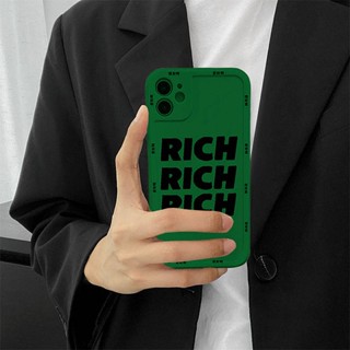 Niche Green Fortune Phone Case X for 8P Apple 13promax All-Inclusive Iphone12 Tide 11 Huawei P40 iiZk