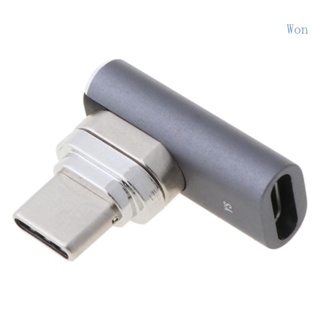 Đầu Chuyển Đổi USB C Từ Tính 9Pins Type C 100W Sạc Nhanh 20 Mbps Chuyên Dụng Cho Pro 2019 Air
