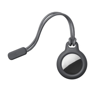 Secure Holder For Apple Airtags Case Protective Cover Bumper With Strap  Accessories Anti-Scratch Keychain [Q/8]